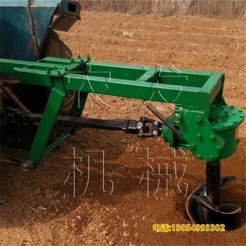 庄浪县手推式植树挖坑机厂家多功能大型挖坑机农发两轮手推式